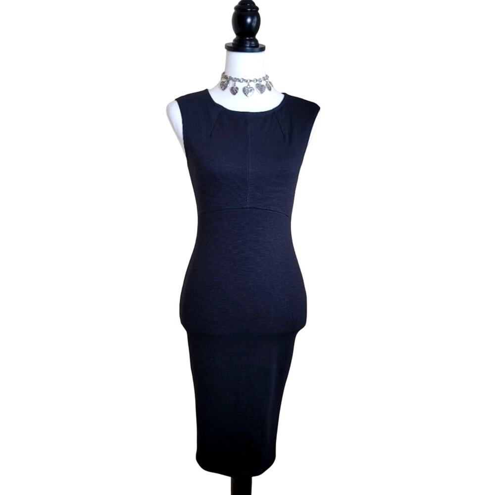 Little Black Dress, Sleeveless Fitted, Business Casual, Black Small NEW NWT